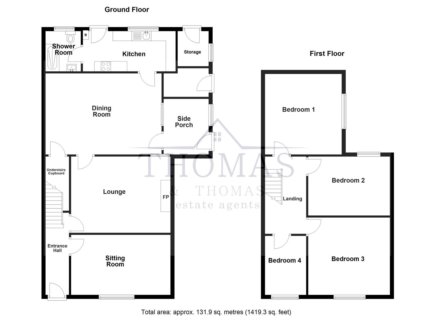 Floorplan for Tabernacle Road, Glanamman, Ammanford