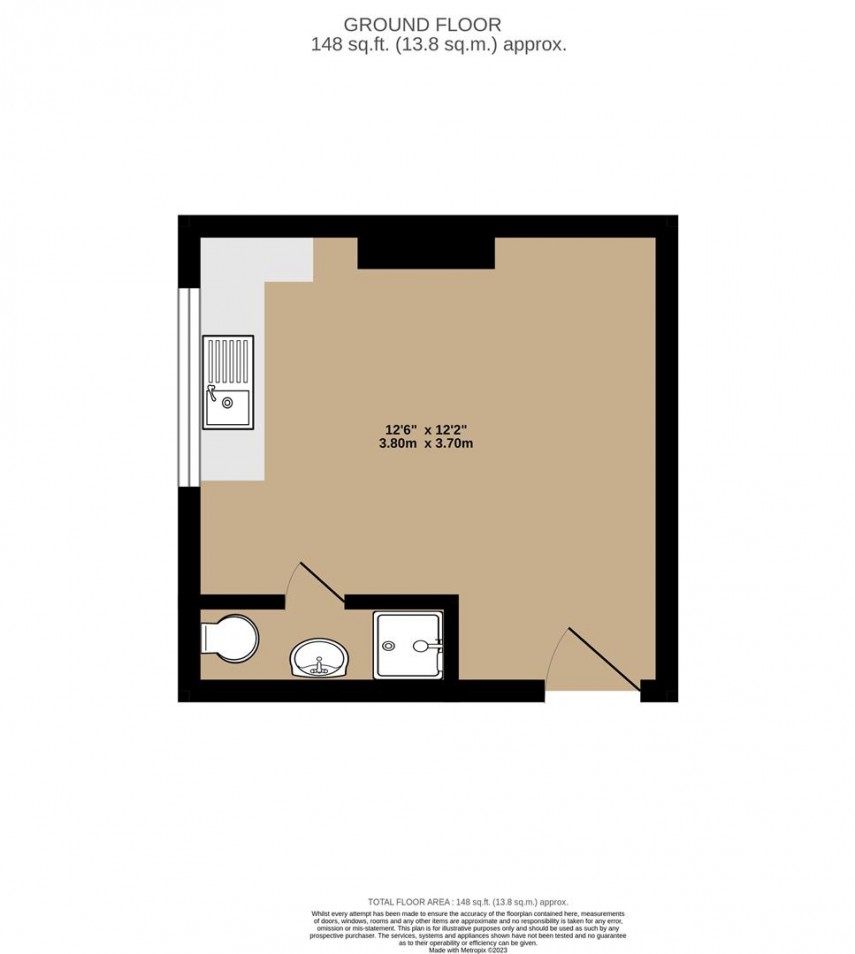 Floorplan for Studio, Reading