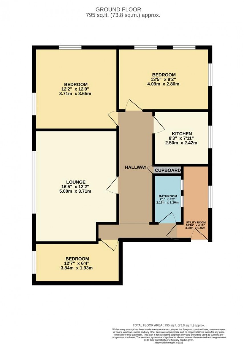 Floorplan for Gosbrook Road, Caversham