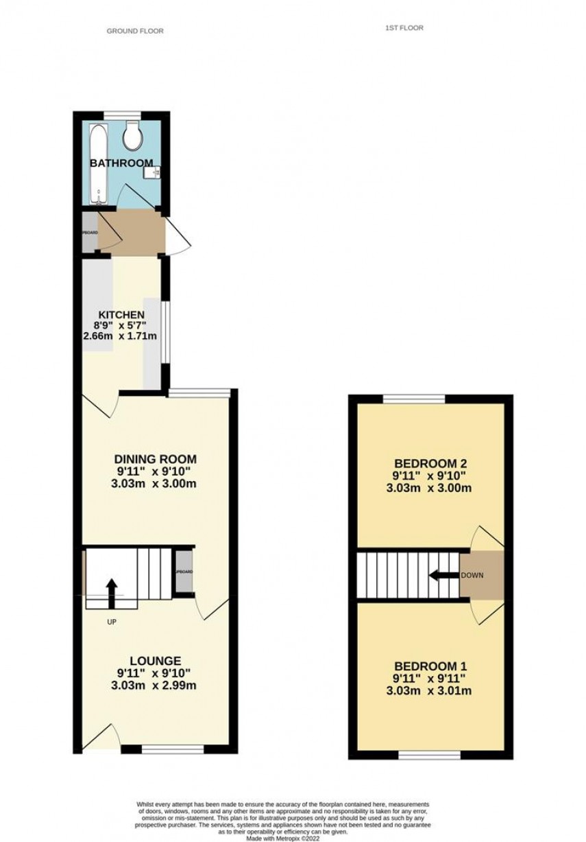 Floorplan for Foxhill Road, Reading