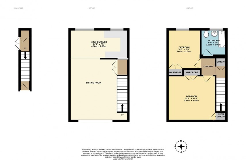 Floorplan for Inglewood Court, Liebenrood Road, Reading