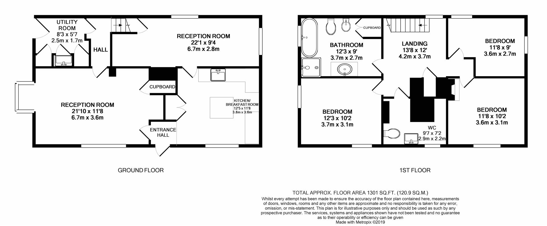 Floorplan for Patchetts Green, Aldenham, Watford