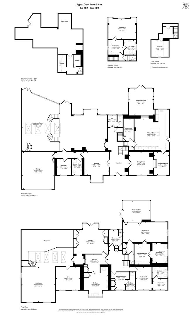 Floorplan for Barnet Lane, Elstree, Borehamwood