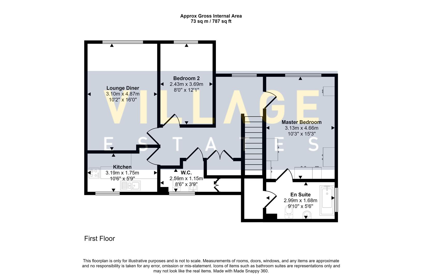 Floorplan for Barnet Lane, Elstree, Borehamwood