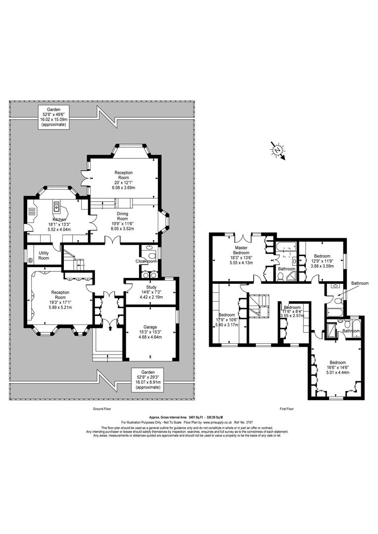 Floorplan for The Warren, Radlett