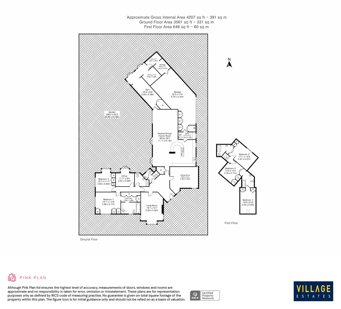 Floorplan for Nancy Downs, Watford