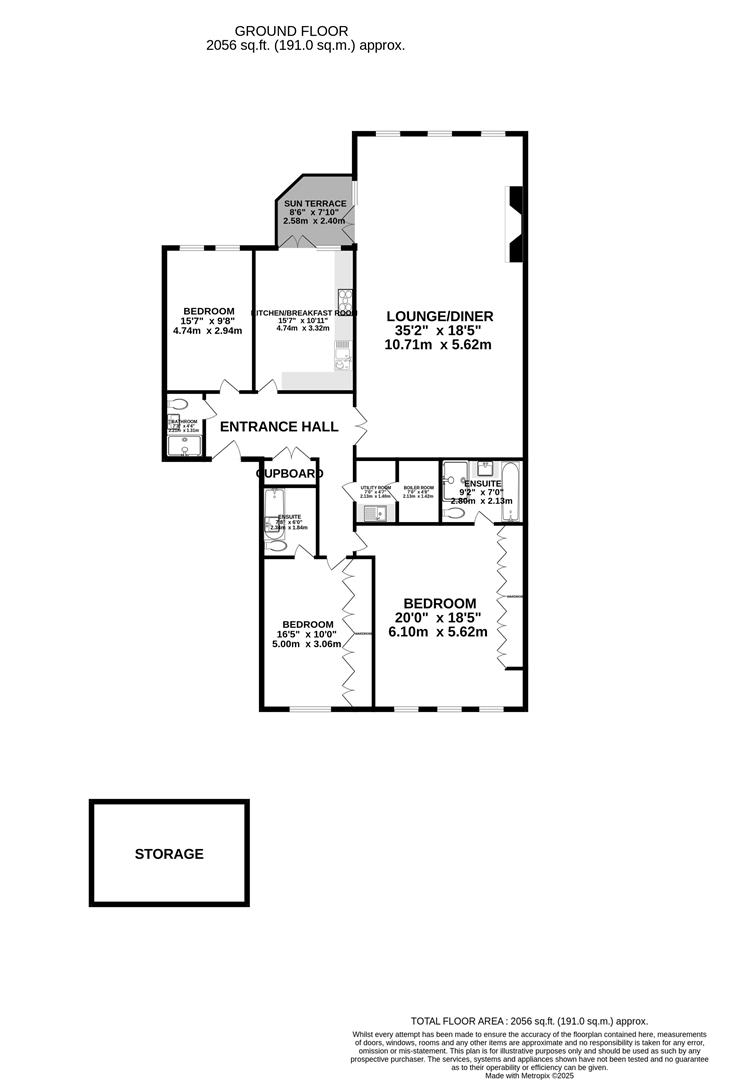 Floorplan for Broadfield Way, Aldenham, Watford