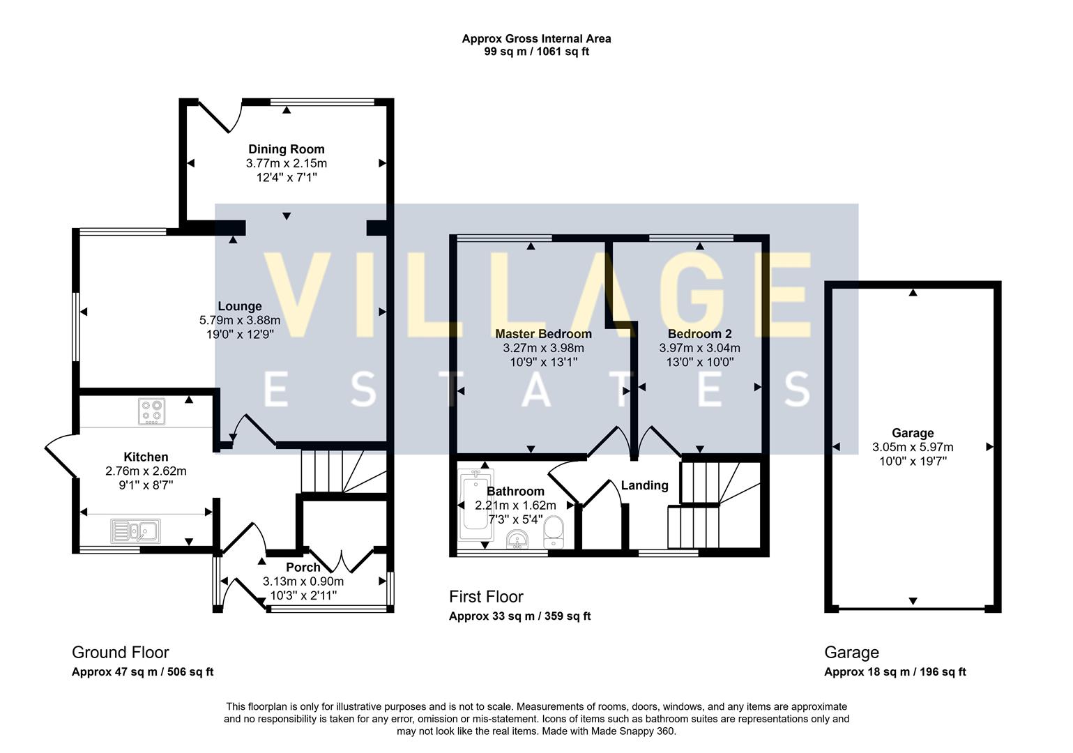 Floorplan for Stratfield Road, Borehamwood