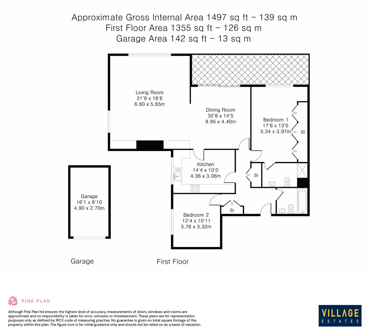 Floorplan for Darnhills, Radlett