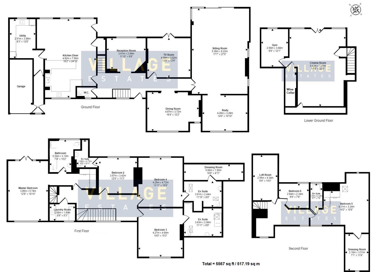 Floorplan for Barnet Lane, Elstree, Borehamwood