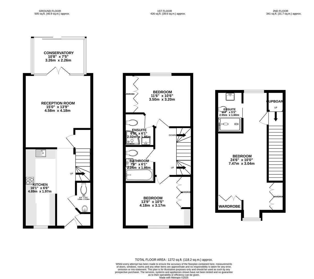 Floorplan for Watford Road, Elstree, Borehamwood