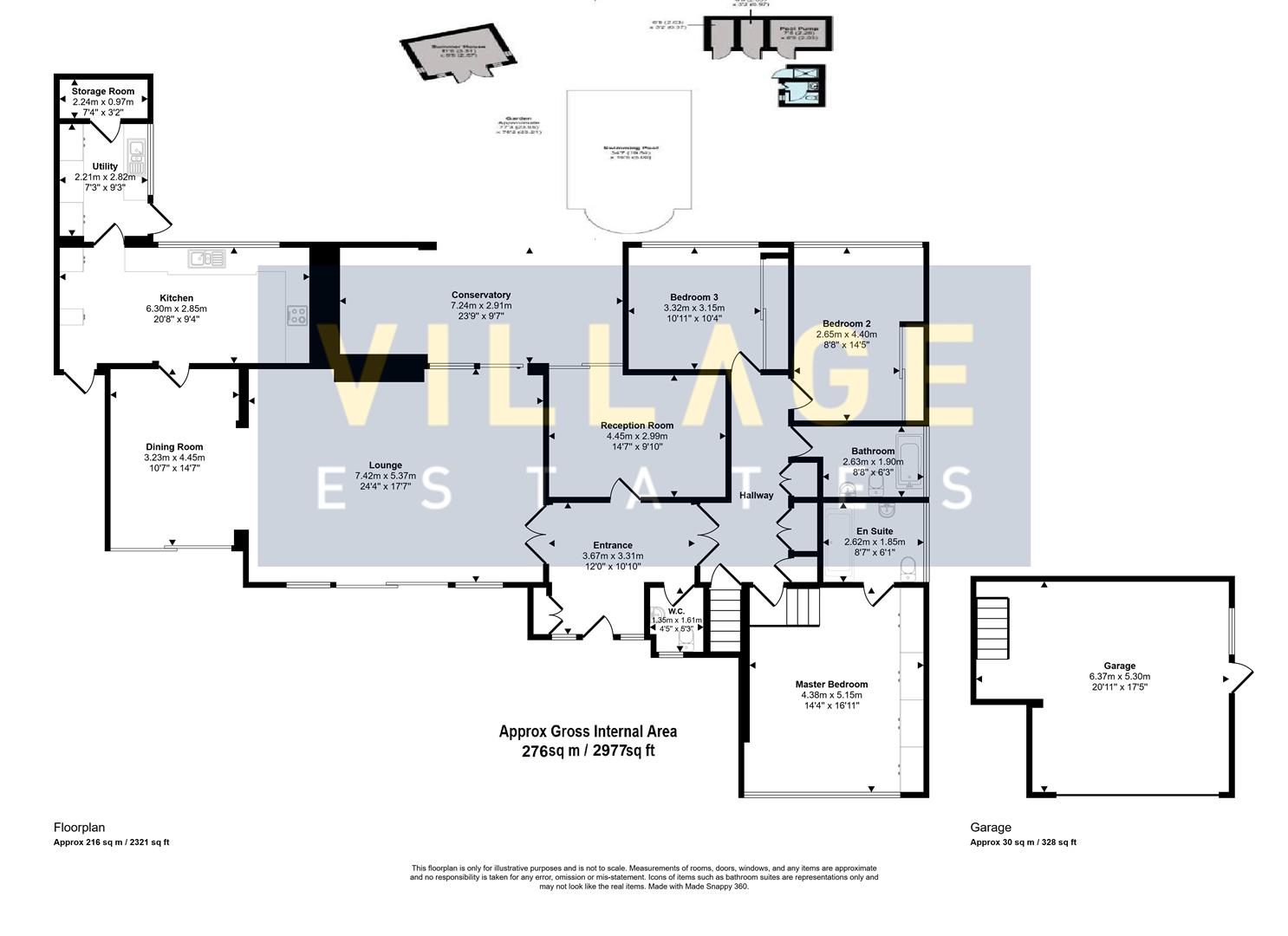 Floorplan for Barnet Road, Barnet