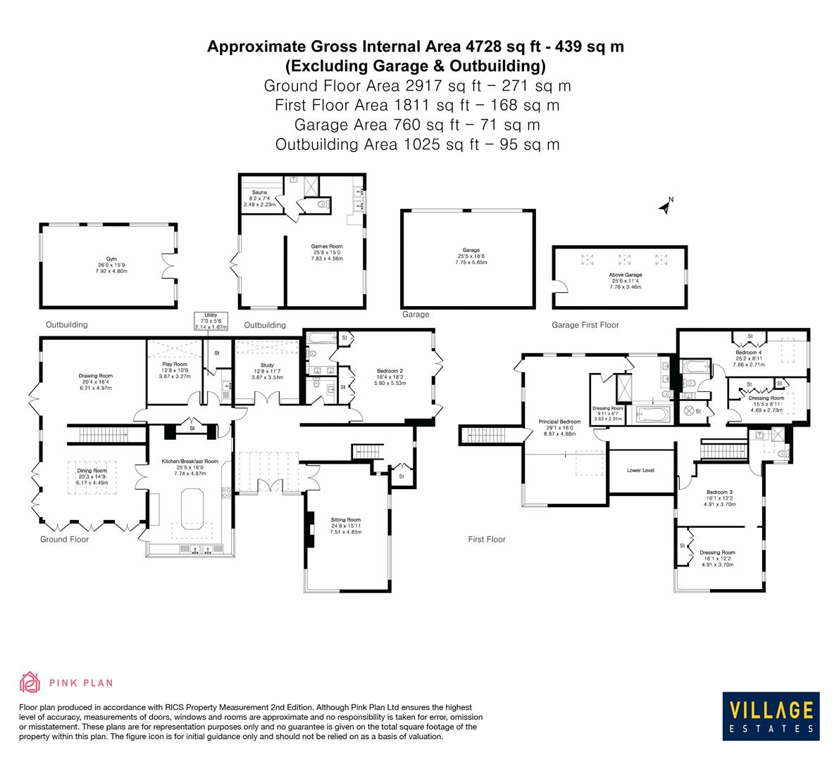 Floorplan for Park Street Lane, Park Street, St. Albans
