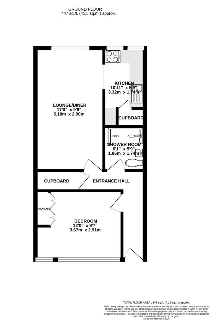 Floorplan for High Street, Elstree