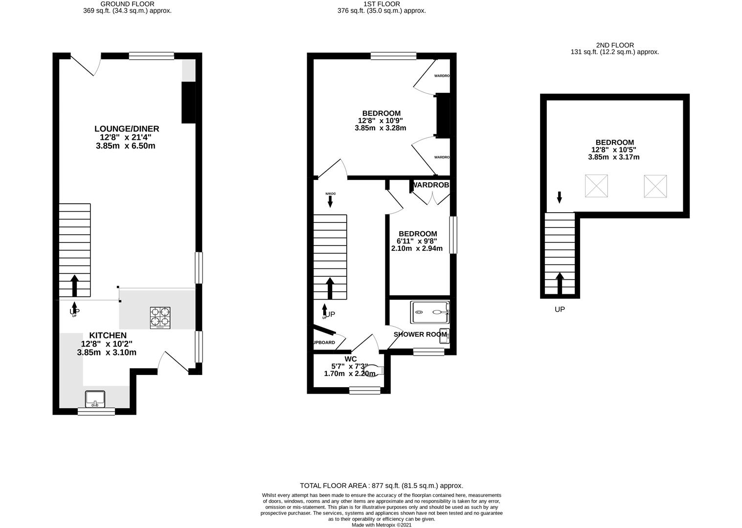 Floorplan for New Road, Elstree, Borehamwood