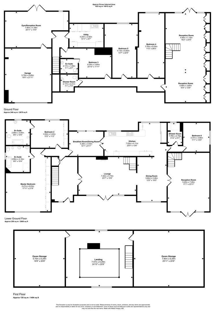 Floorplan for Barnet Lane, Elstree, Borehamwood
