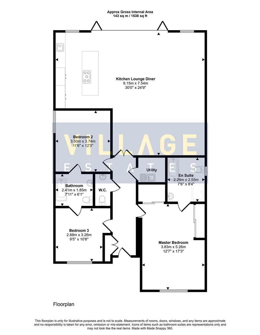 Floorplan for Theobald Street, Borehamwood