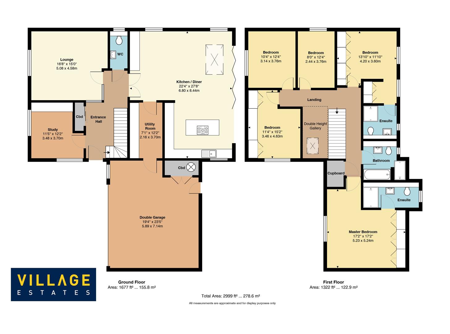 Floorplan for Bridle Close, Borehamwood