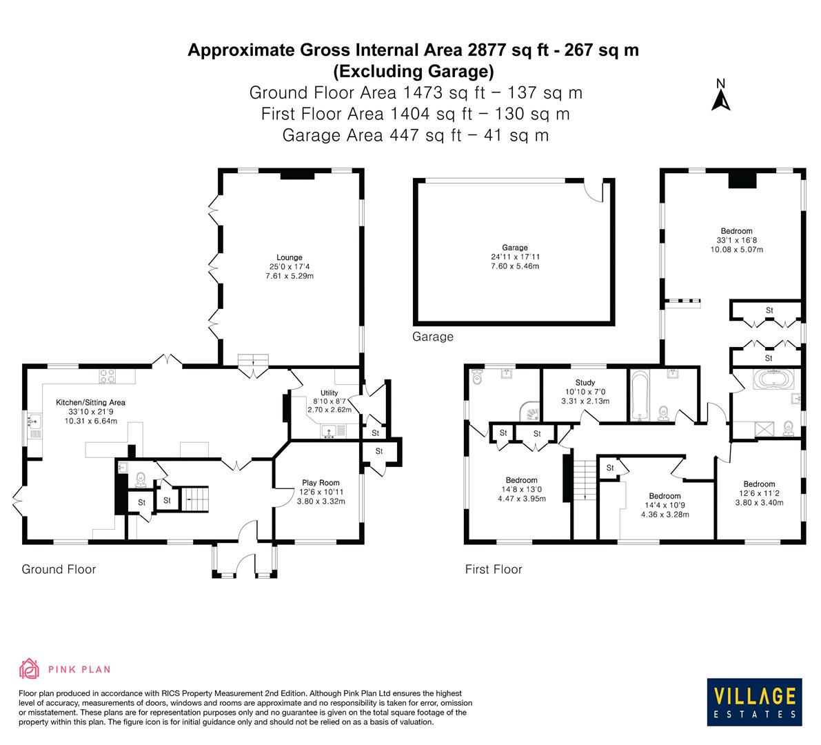 Floorplan for Shenleybury, Shenley