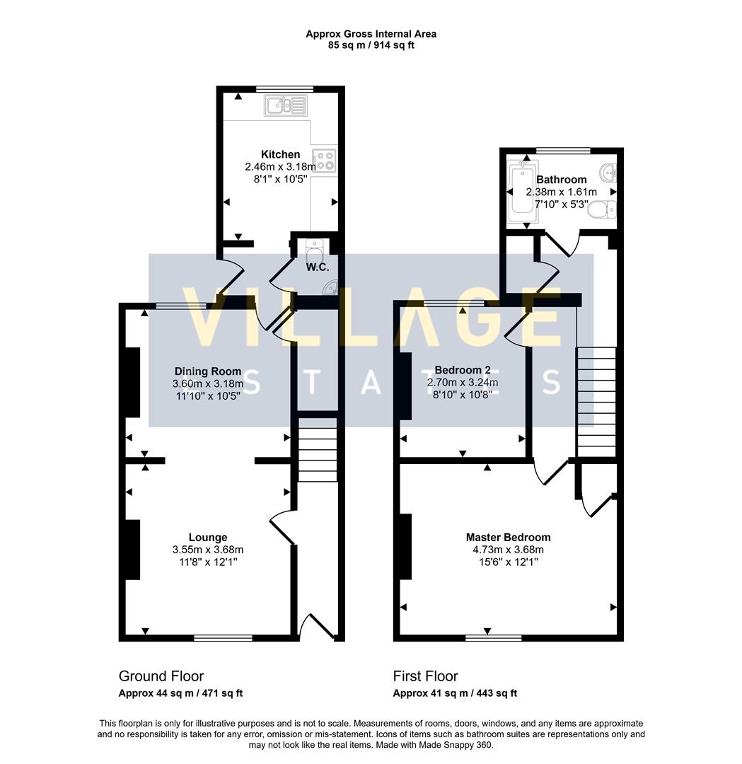 Floorplan for Barnet Lane, Elstree, Borehamwood