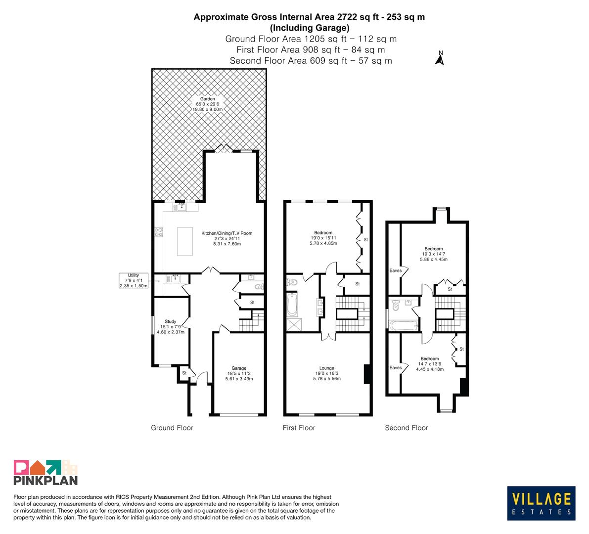 Floorplan for Holbrook Gardens, Aldenham, Watford