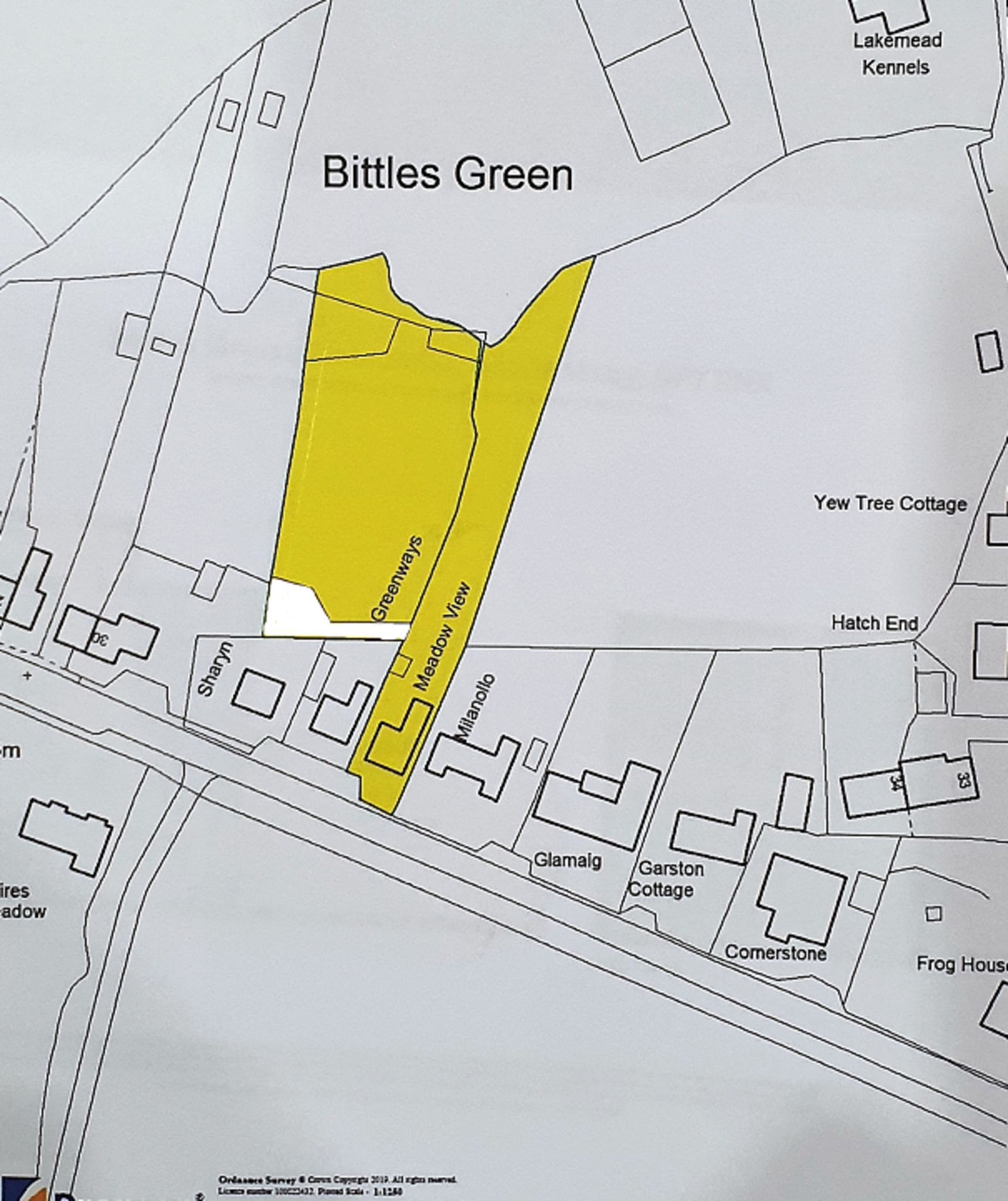 Floorplan for Bittles Green, Dorset, Shaftesbury