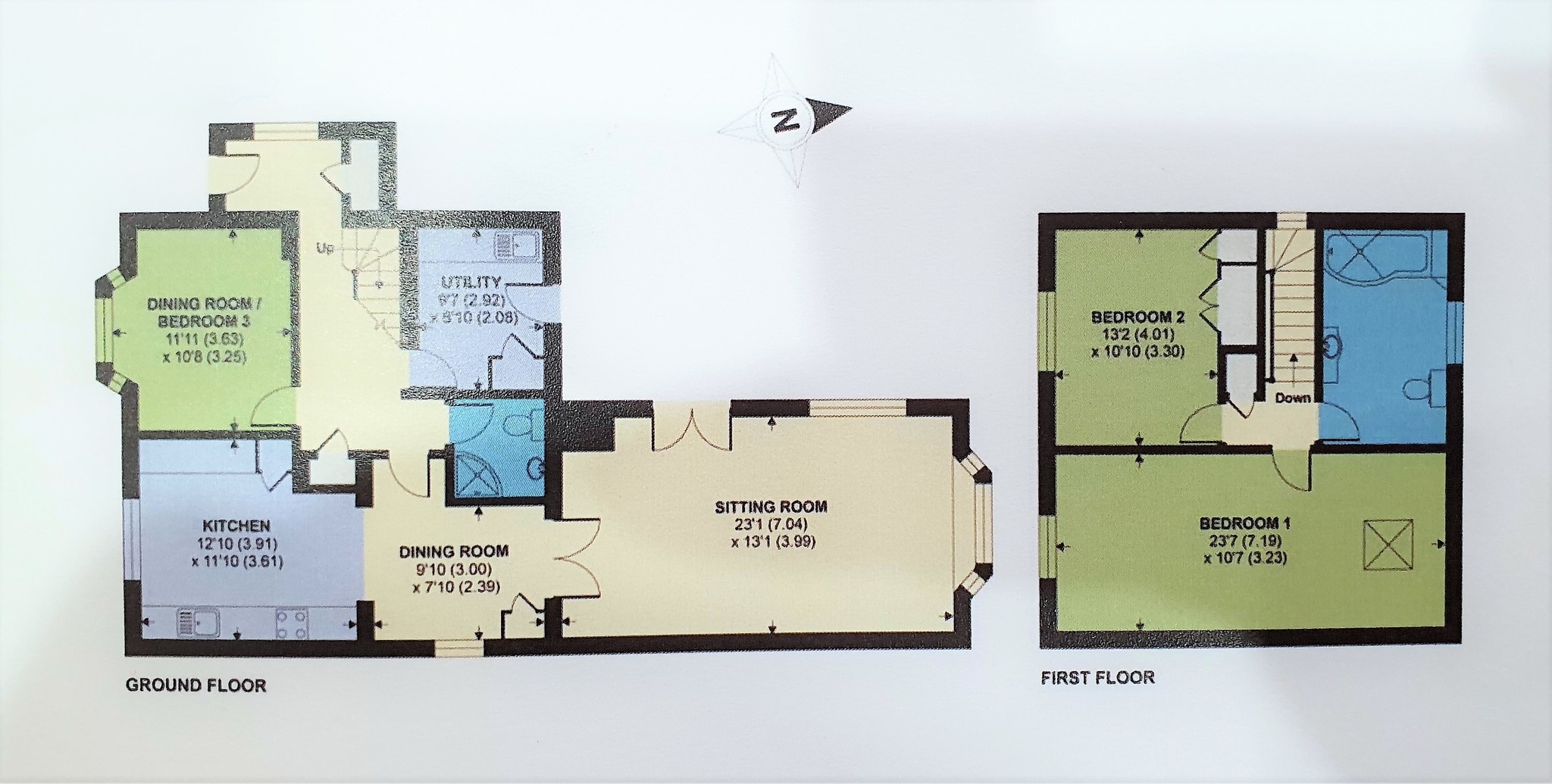 Floorplan for Bittles Green, Dorset, Shaftesbury
