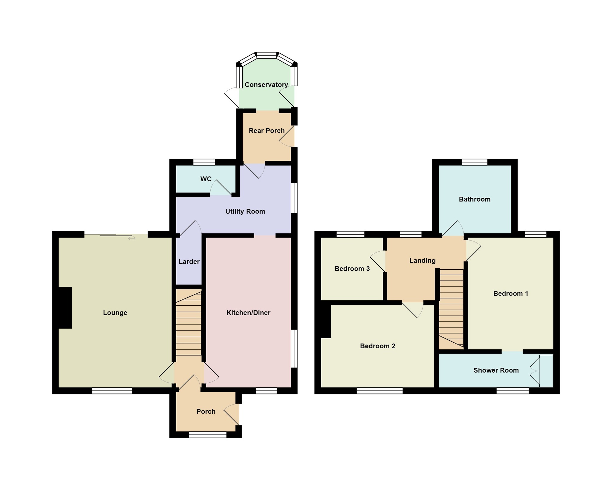 Floorplan for St. Rumbolds Road, Dorset, Shaftesbury