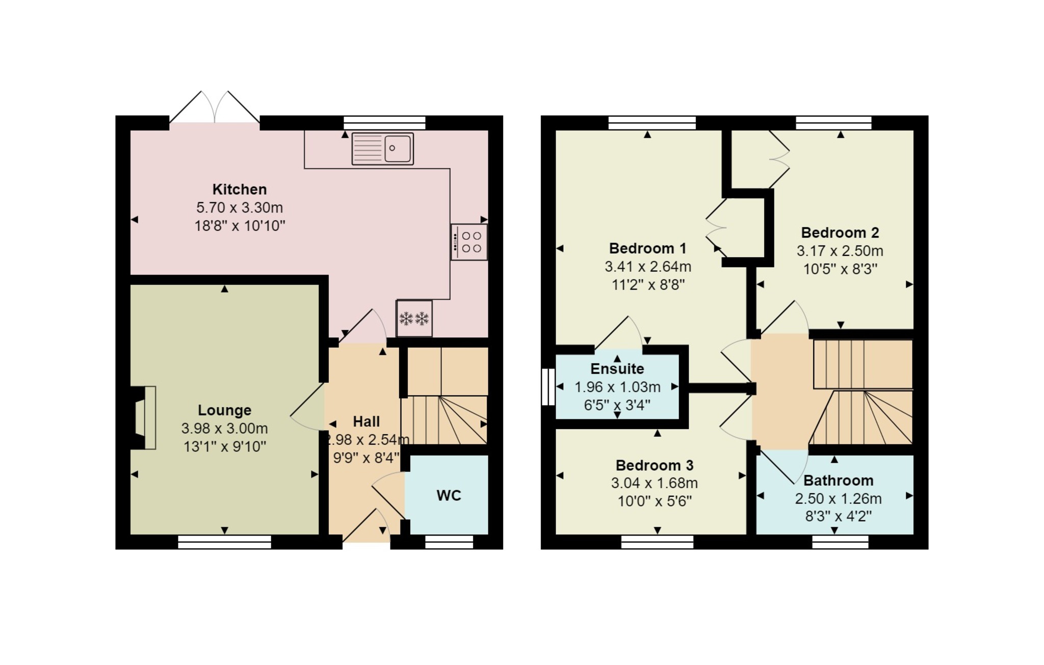 Floorplan for Burton Close, Dorset, Shaftesbury