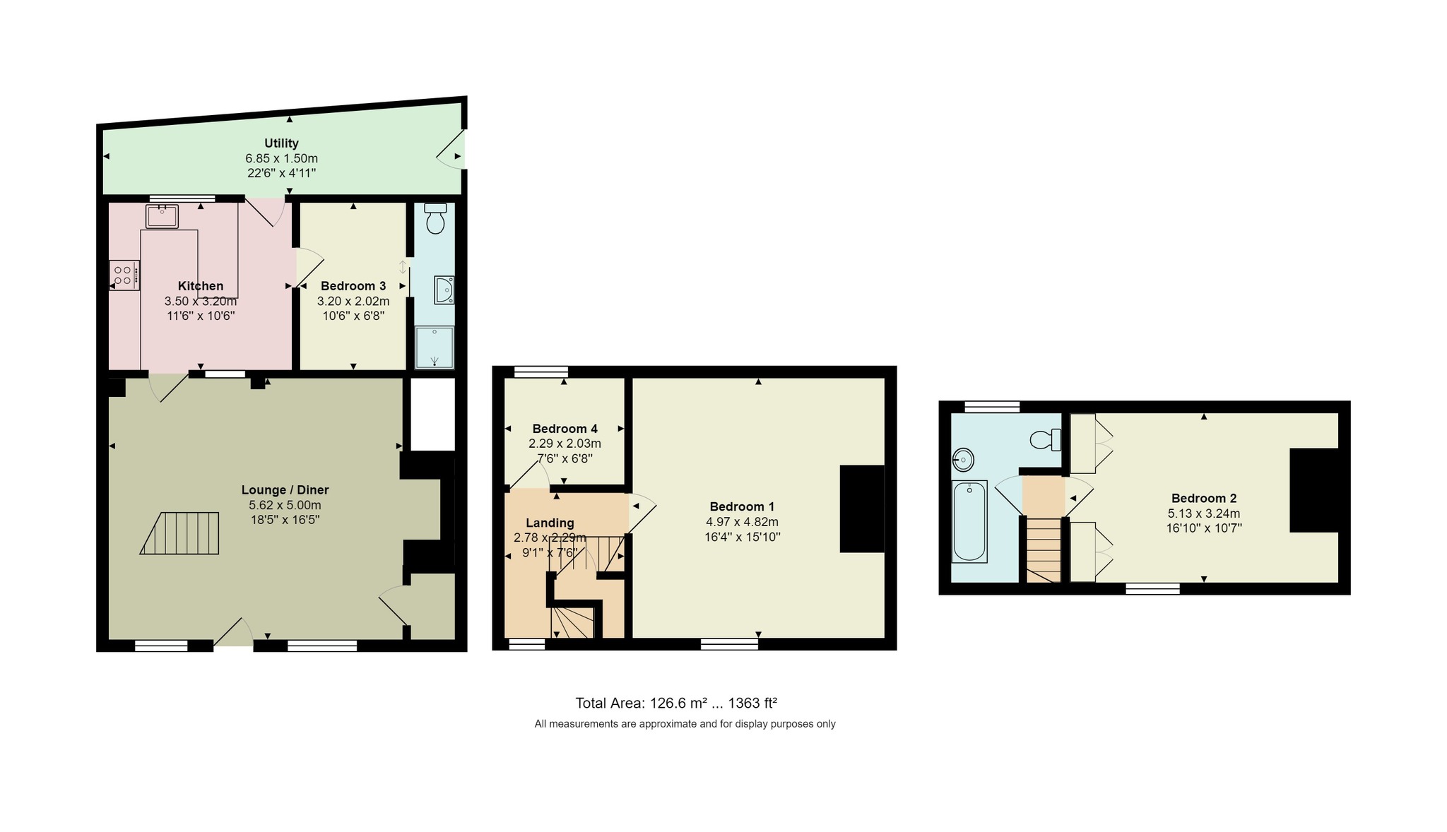 Floorplan for Shroton, Dorset, Blandford Forum