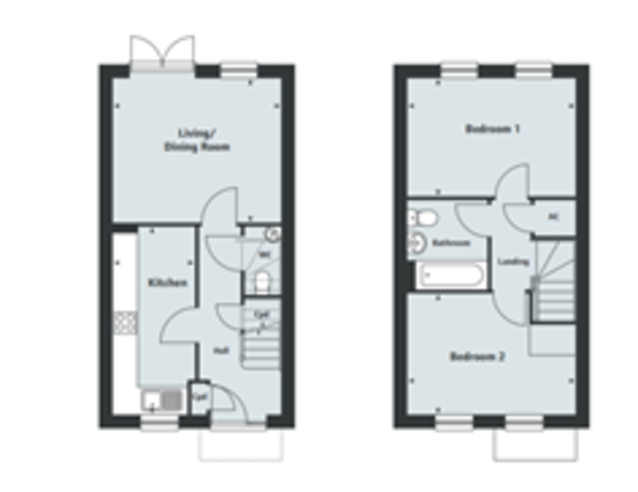 Floorplan for Gray Street, Wiltshire, Salisbury