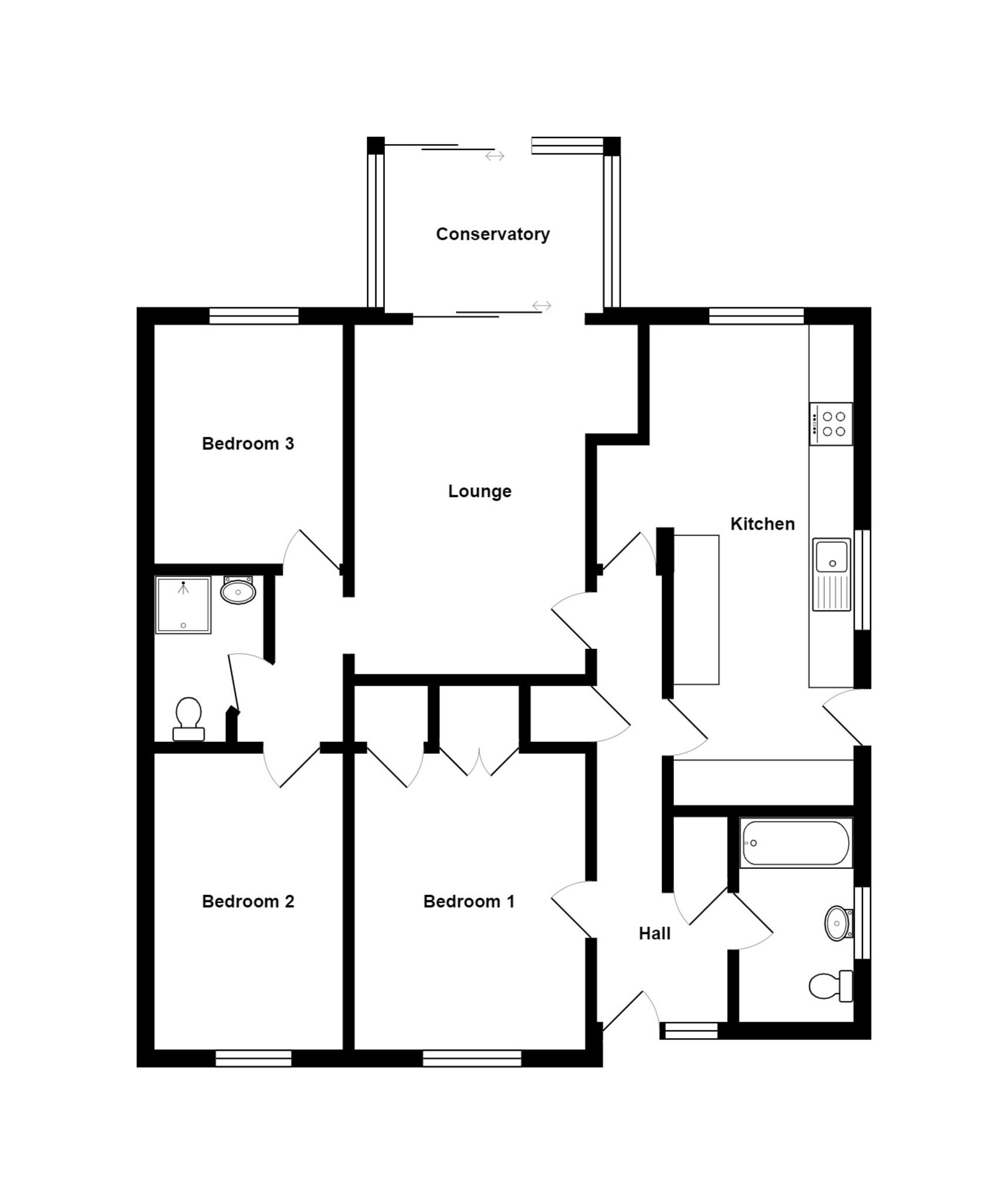 Floorplan for Springfield Road, Somerset, Wincatnon