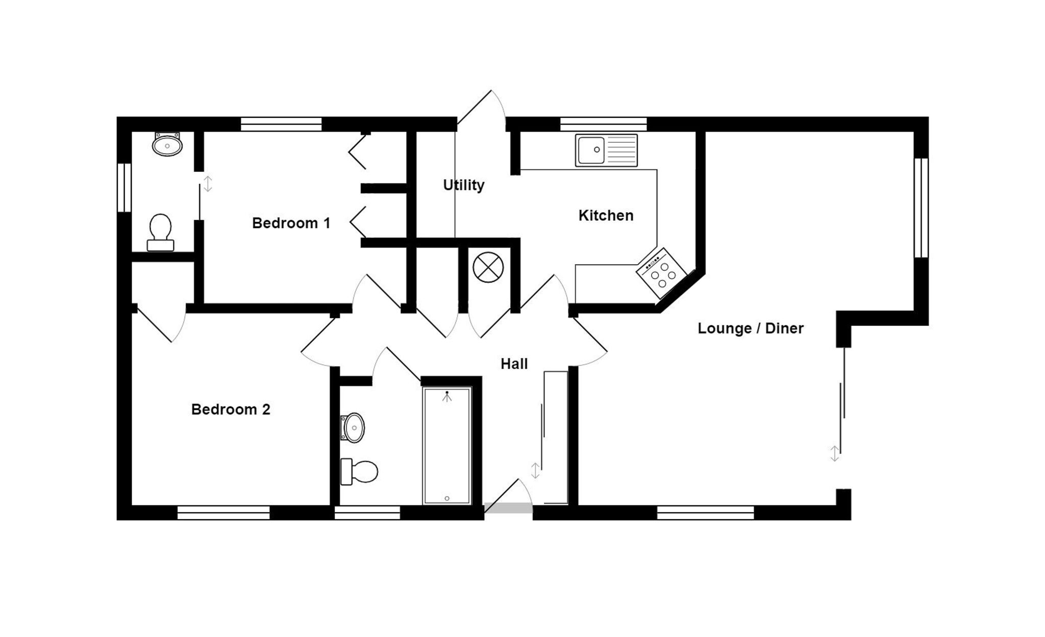 Floorplan for Stour Hill Park, Dorset, Gillingham