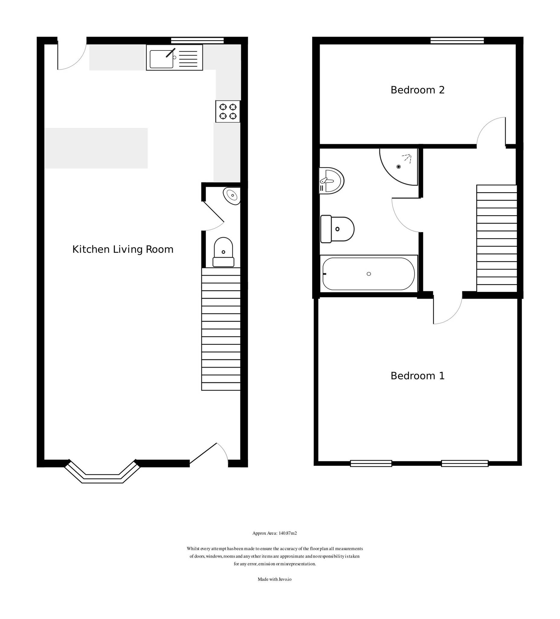 Floorplan for BLACKMORE ROAD, Shaftesbury, Dorset
