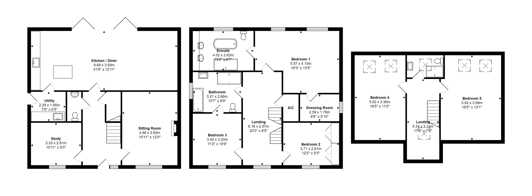 Floorplan for Warminster, Wiltshire
