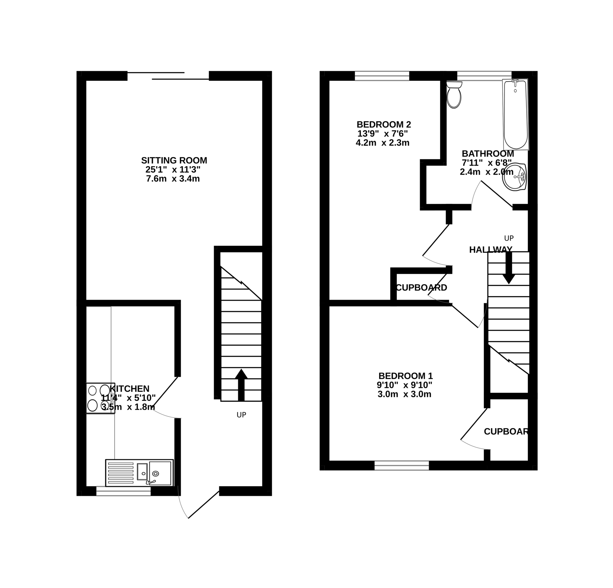 Floorplan for Kingsbere Lane, Dorset, Shaftesbury