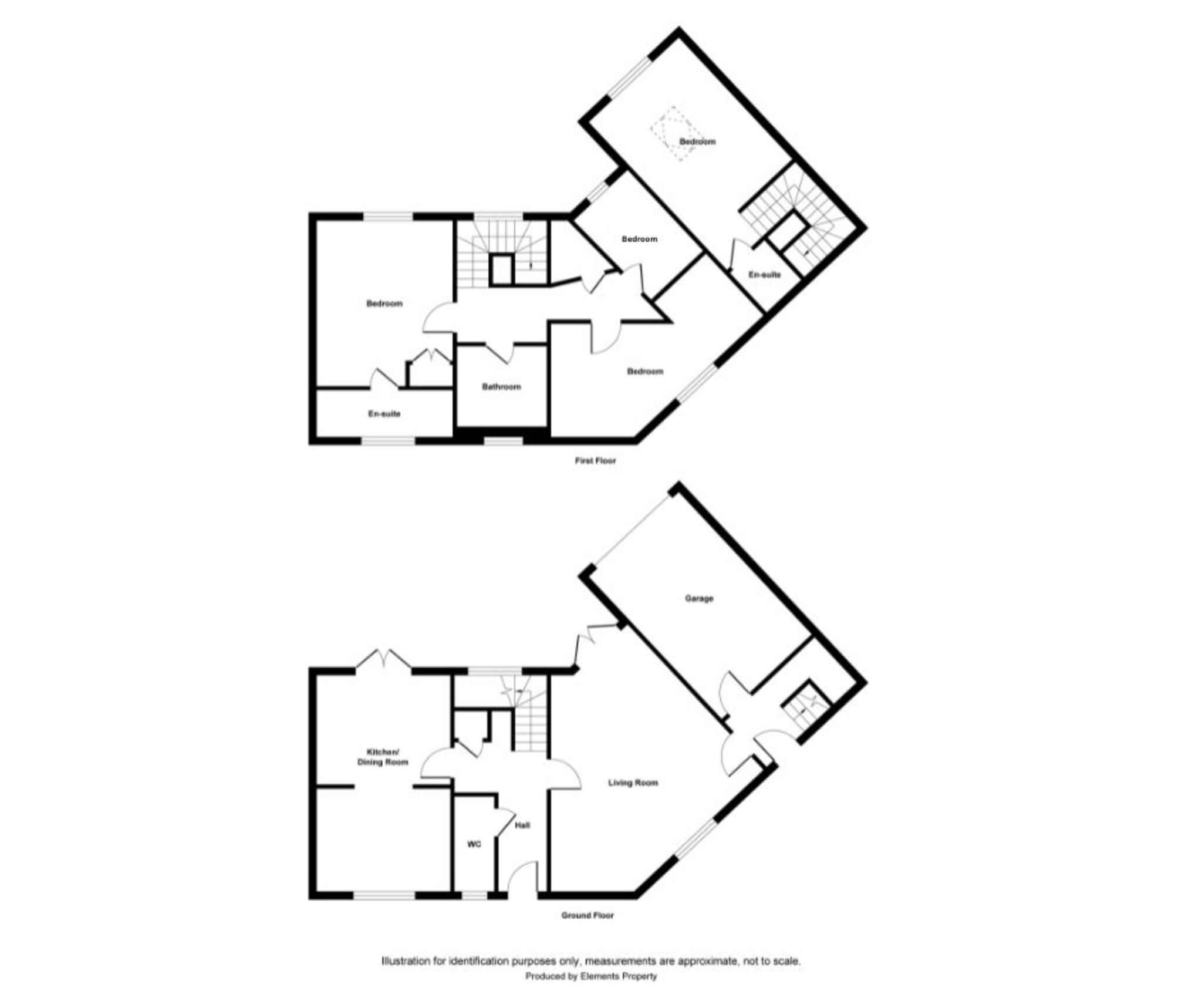 Floorplan for Greenstone Road, Dorset, Shaftesbury