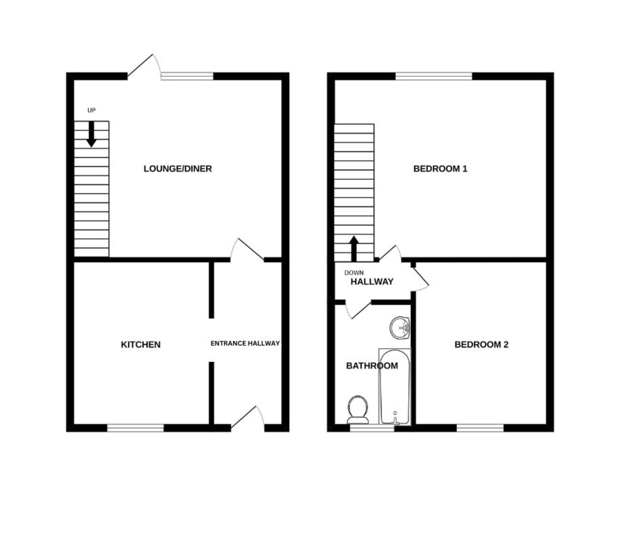 Floorplan for Mampitts Road, Dorset, Shaftesbury