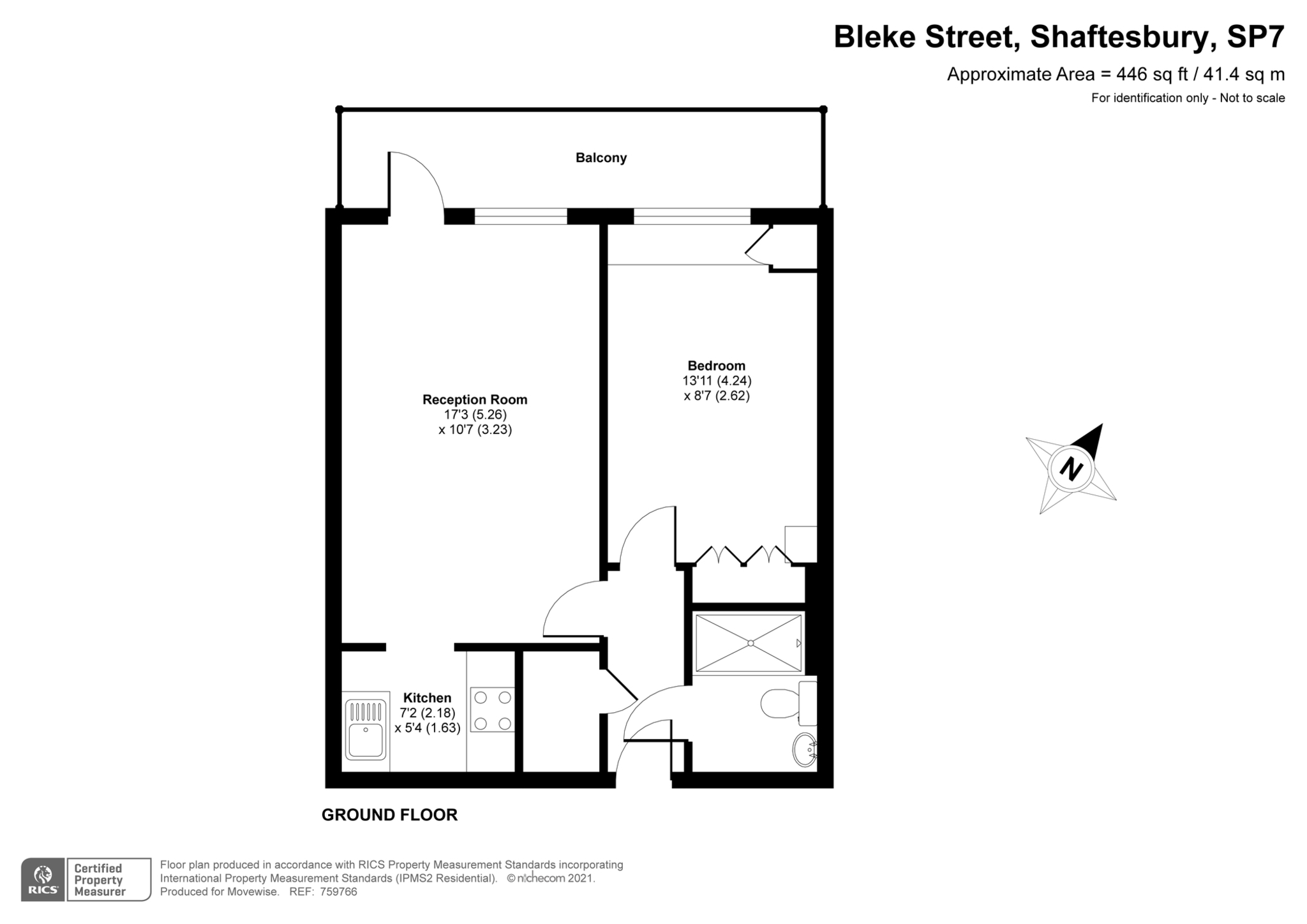 Floorplan for Homefarris House, Bleke Street, Dorset, Shaftesbury