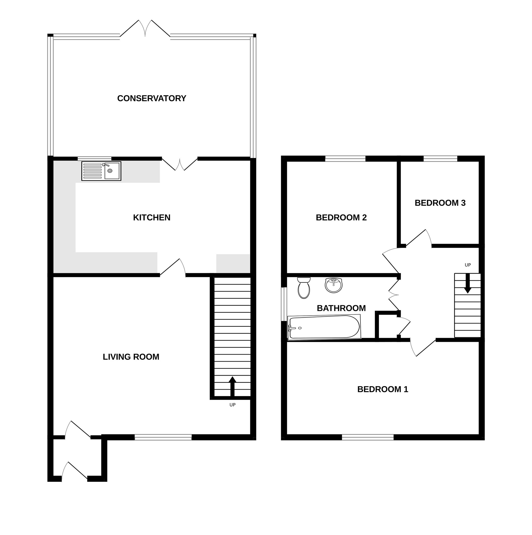 Floorplan for Springfield Park, Wiltshire, Tisbury