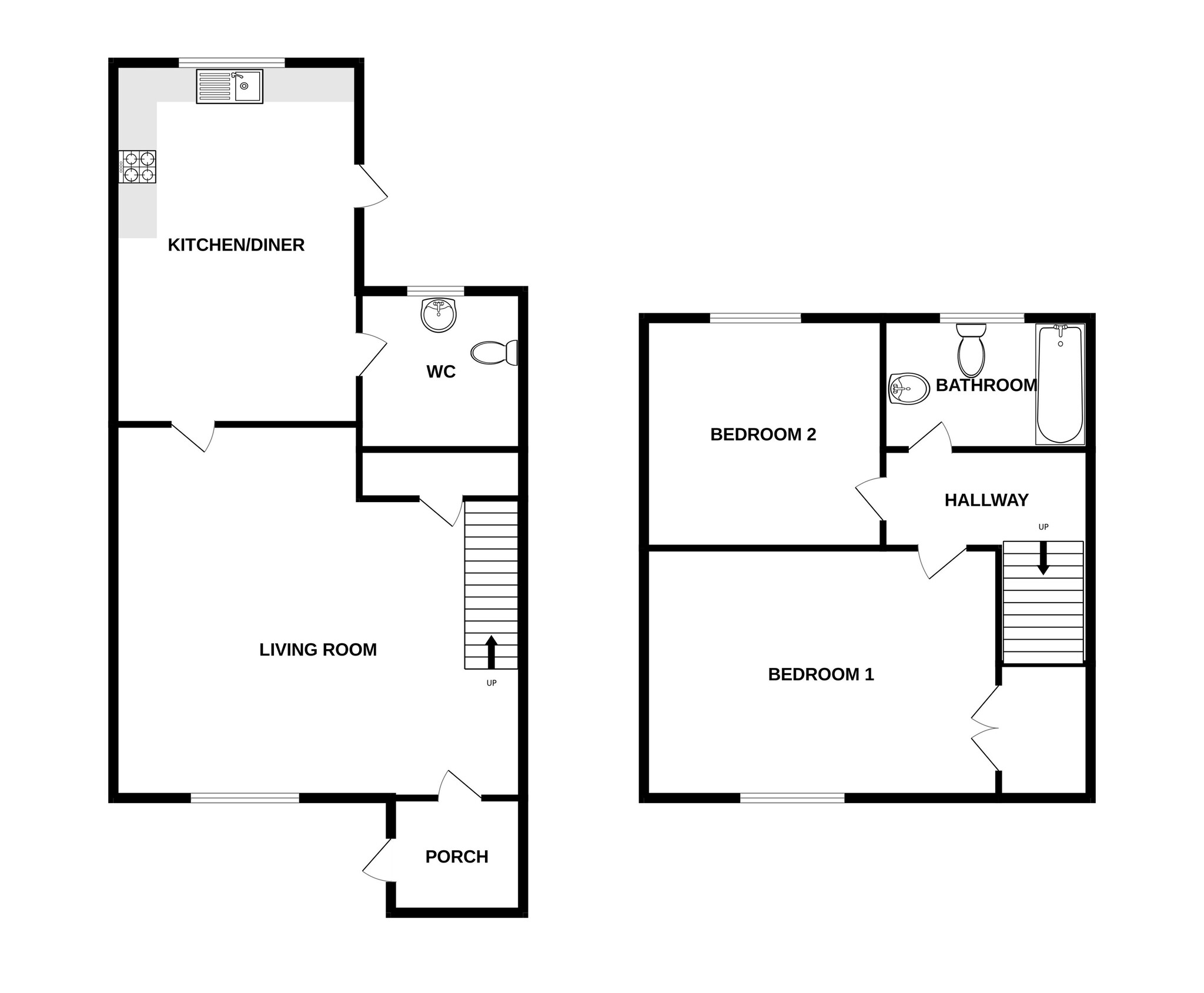 Floorplan for Staverton Walk, Dorset, Blandford Forum