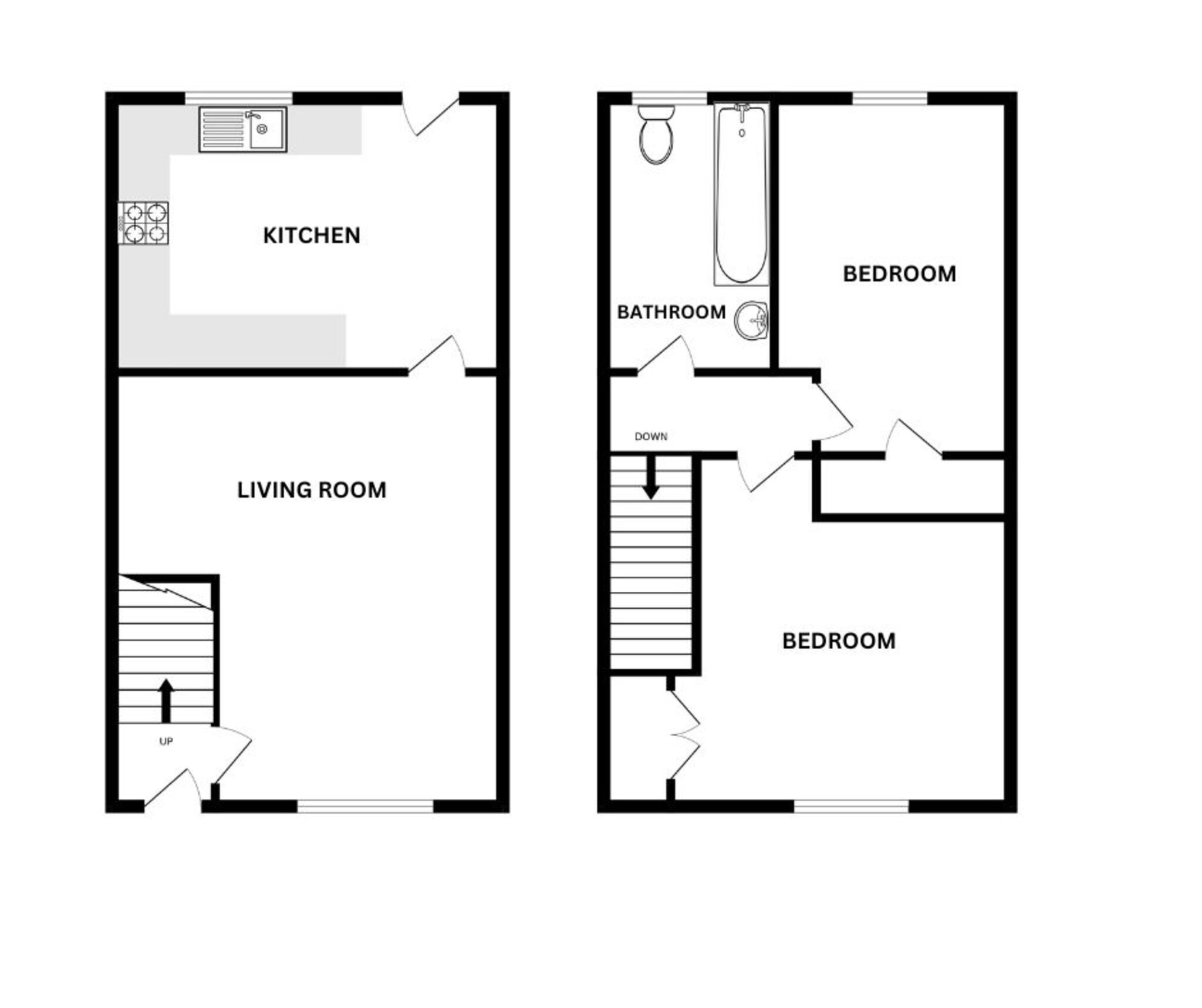 Floorplan for Jeanneau Close, Dorset, Shaftesbury