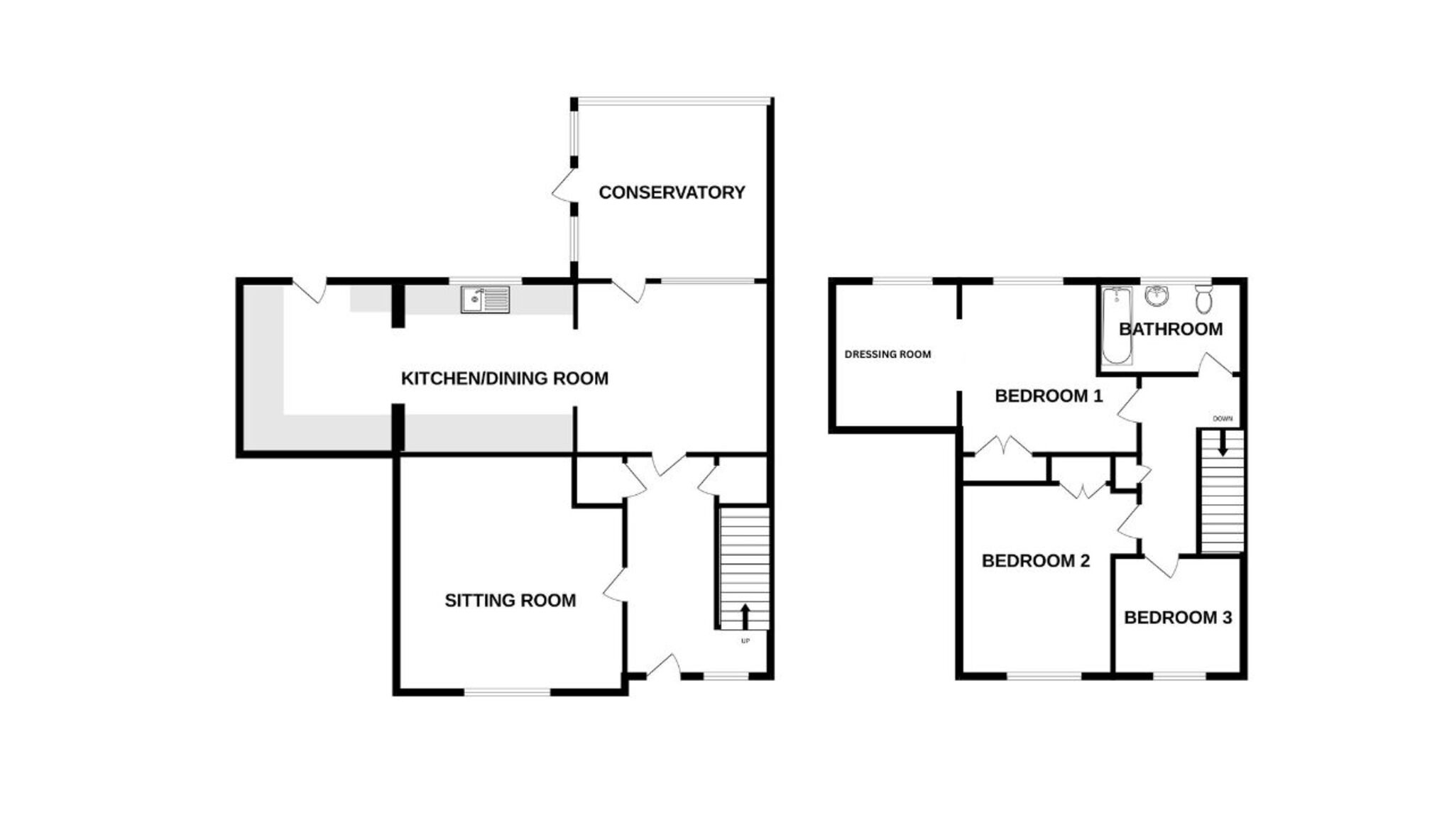 Floorplan for Meadow Close, Dorset, Sturminster Newton