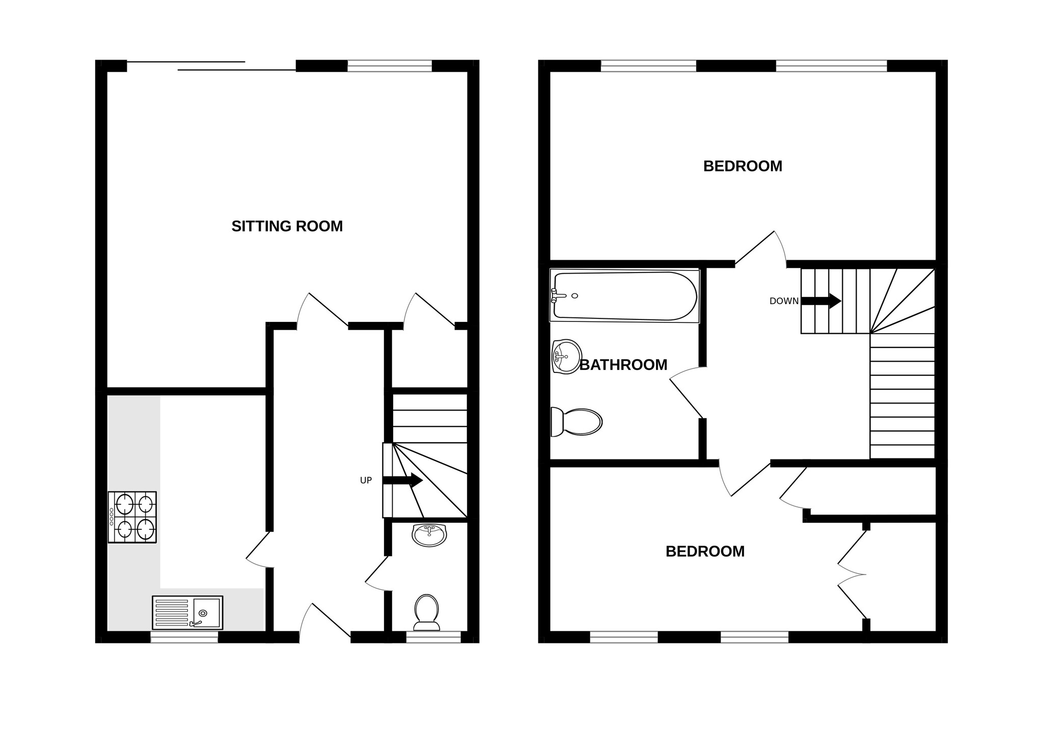 Floorplan for Ridgeway Road, Dorset, Gillingham