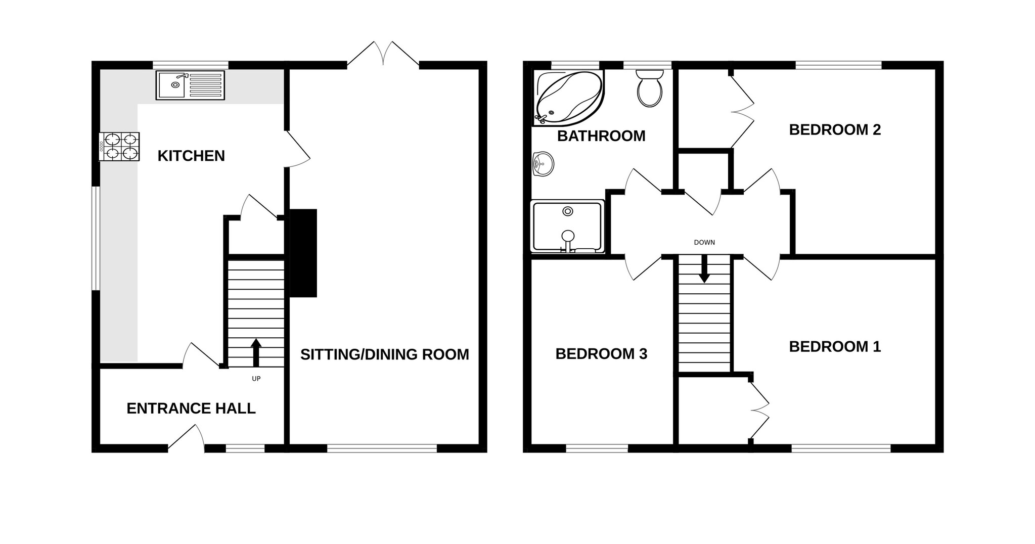 Floorplan for Stoneylawn, Dorset, Sturminster Newton
