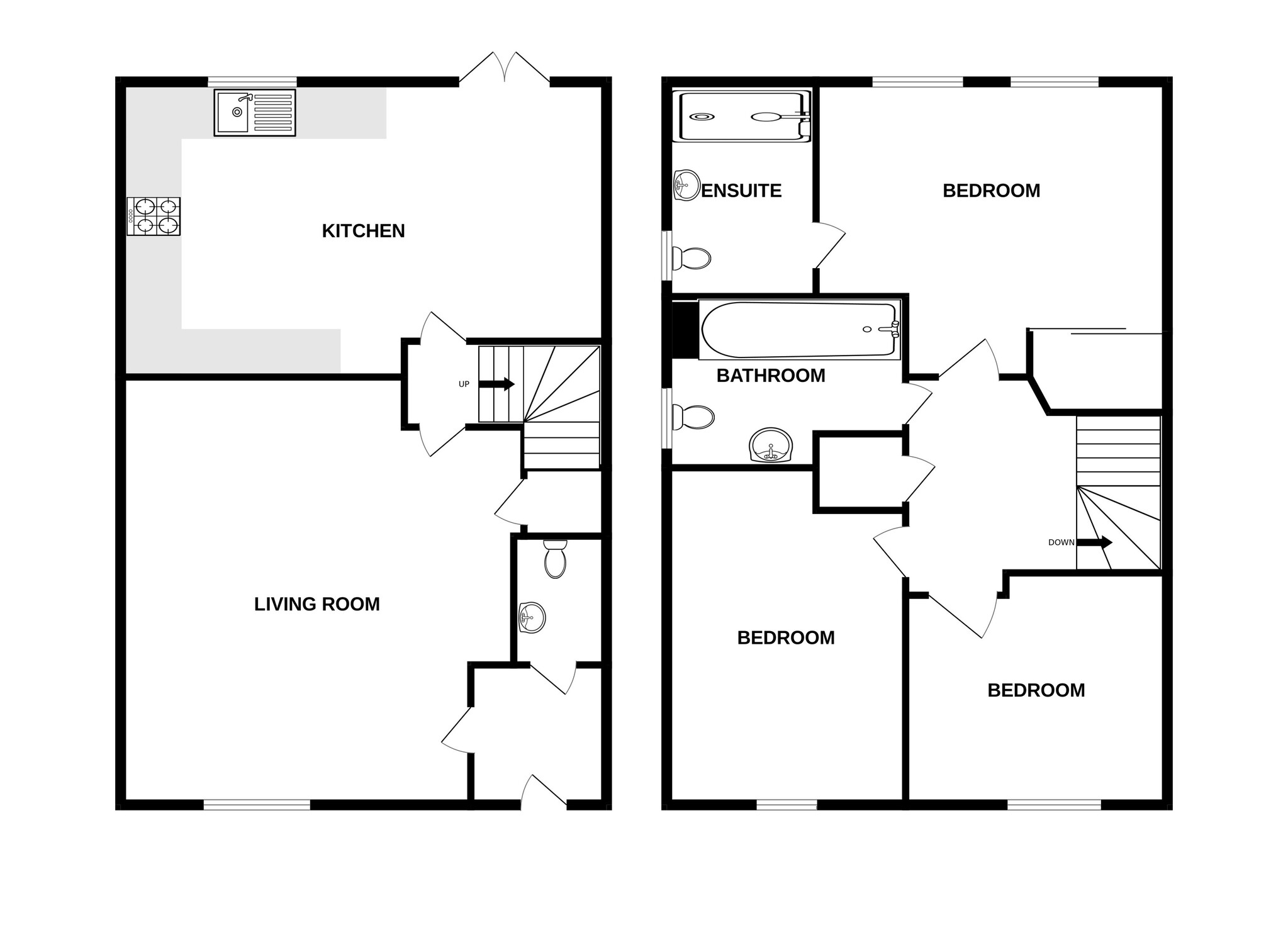 Floorplan for Wildflower Lane, Dorset, Shaftesbury