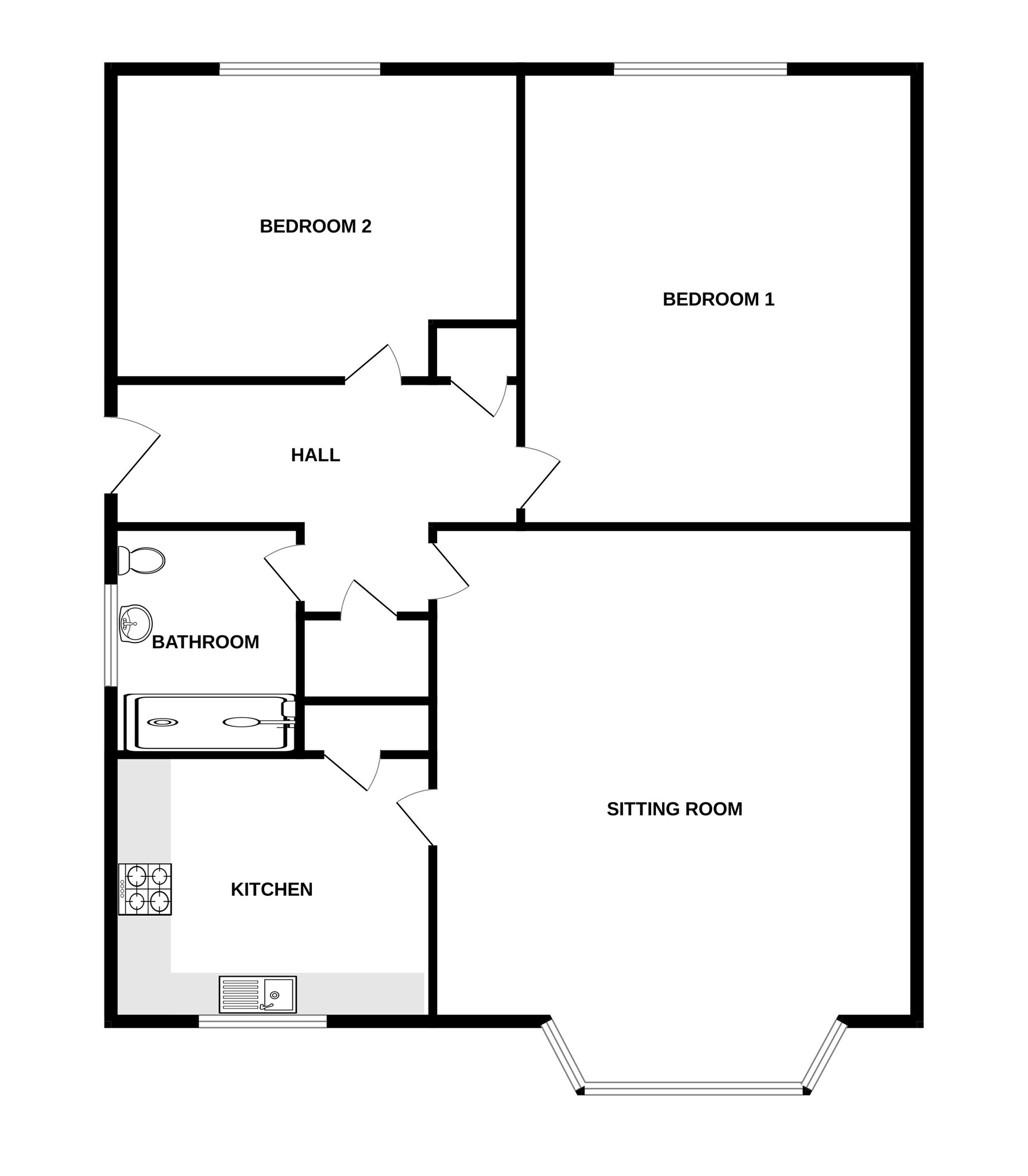 Floorplan for Avondale, Dorset, Gillingham
