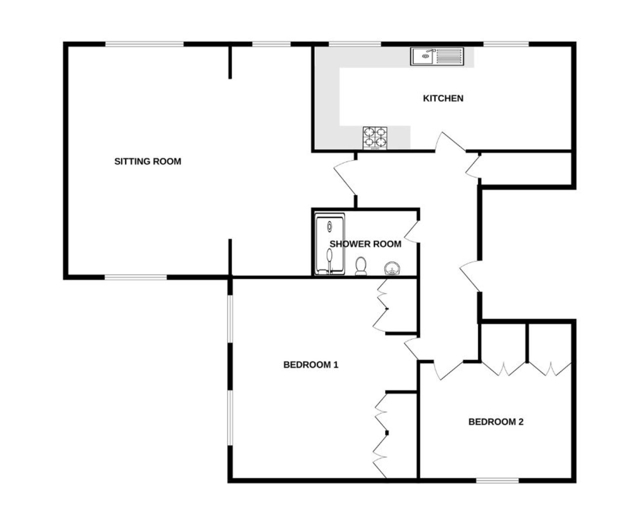 Floorplan for Bimport, Dorset, Shaftesbury