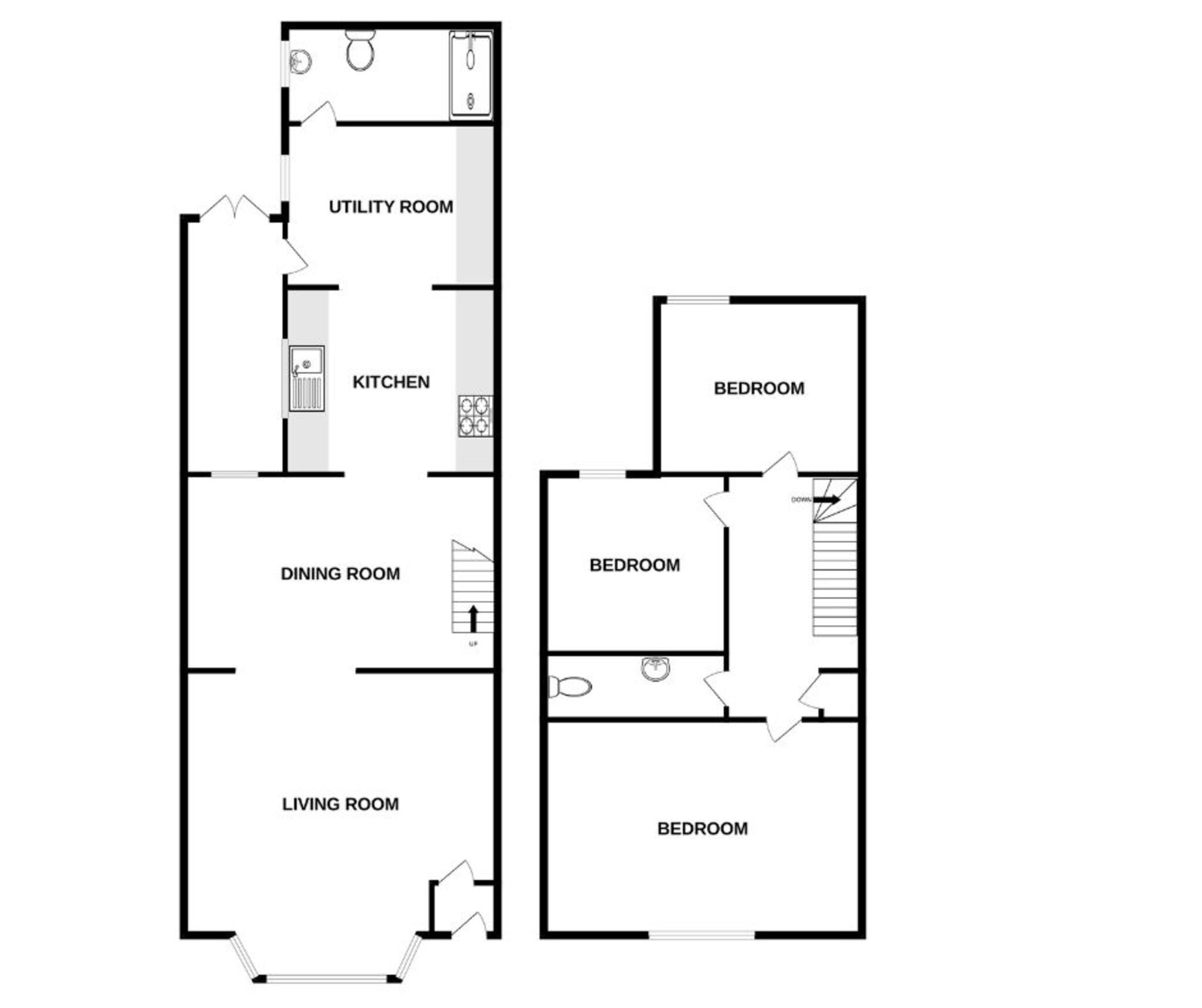 Floorplan for Bowden Road, Somerset, Templecombe