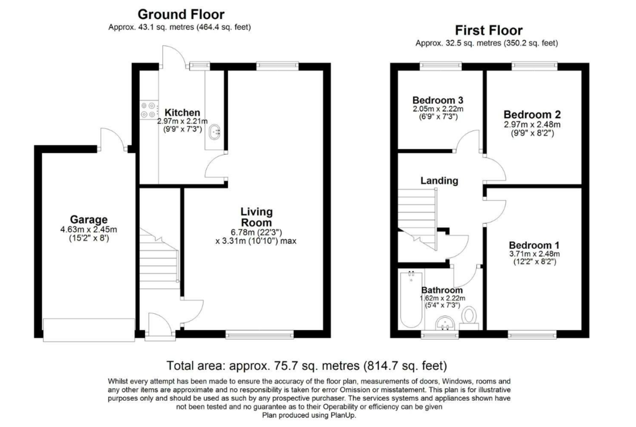 Floorplan for Thrift Close, Dorset, Sturminster Newton